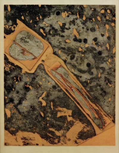 İsimsiz (gümüş) by Kurt Schwitters