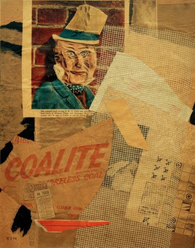İsimsiz (W.C. Alanları) by Kurt Schwitters