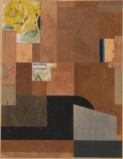 Gül çayı terose by Kurt Schwitters