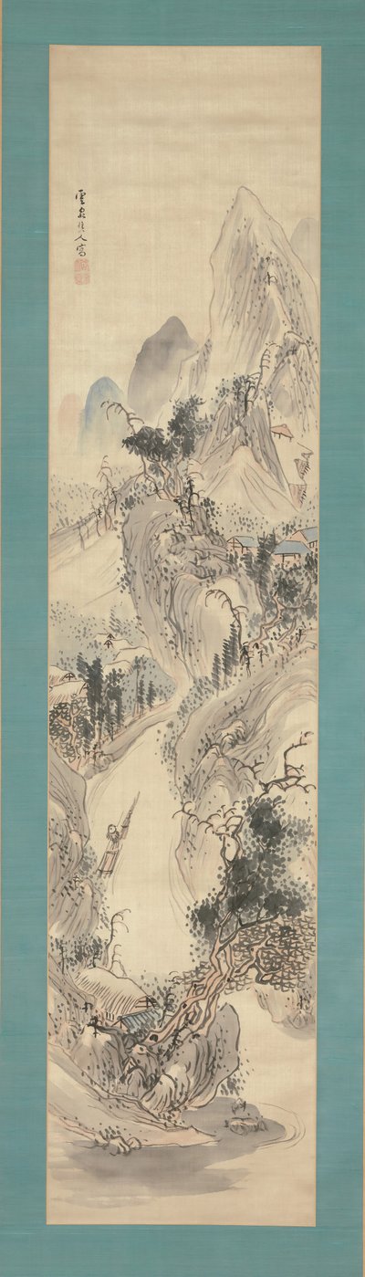 Manzara, 18. 19. yüzyıl. by Kushiro Unsen