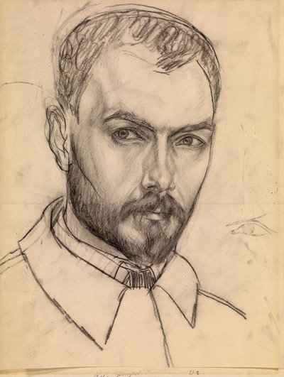 Otoportre, c. 1913 by Kuzma Sergeevich Petrov Vodkin