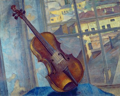 Keman, 1918 by Kuzma Sergeevich Petrov Vodkin