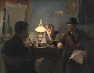 Bir Ayakkabıcının Atölyesine Bir Ziyaret by Laurits Andersen Ring