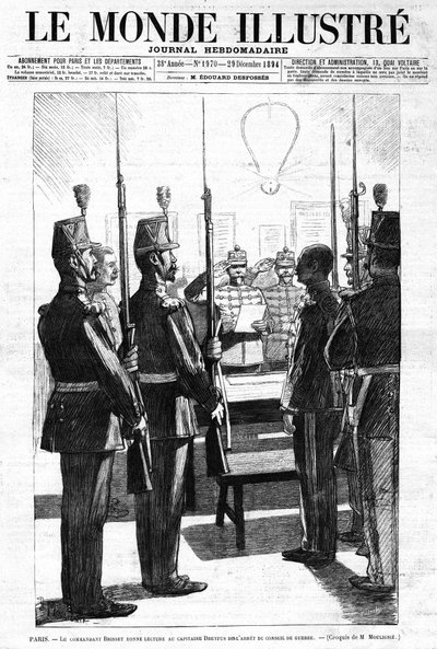 Komutan, Yüzbaşı Alfred Dreyfus