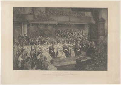 Hollanda Kraliçesi Wilhelmina ile Mecklenburg Dükü Hendrik