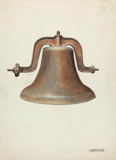 Kilise çanı by L. B. Hartmann