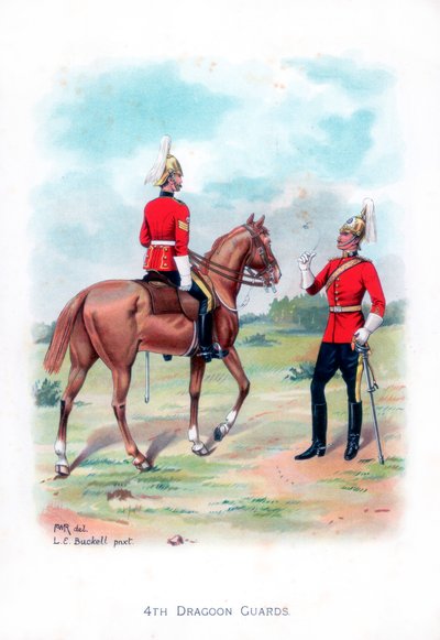 4. Ejderha Muhafızları, 1915. by L. E. Buckell