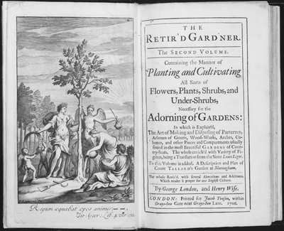 George London ve Henry Wise tarafından The Retird Gardener
