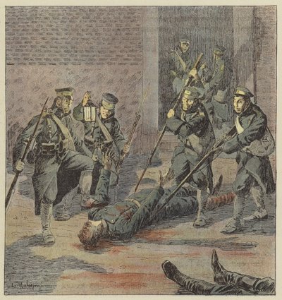 Japon askerleri Rus yaralıları katletti by L. Malespine