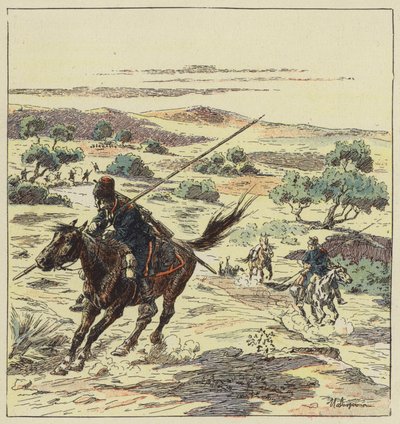 Kazak izciler by L. Malespine