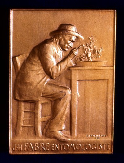 Jean Henri Fabre, Fransız entomolog, 1911 by L. Patriarche