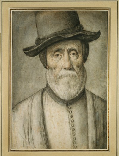 Yaşlı Bir Adamın Portresi by Lagneau