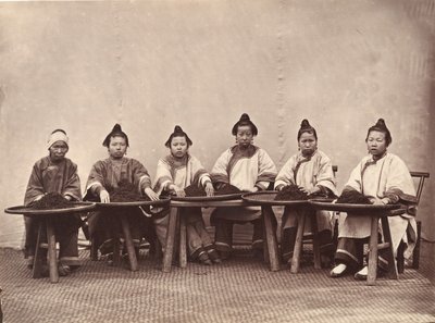 Culling Çay, ca. 1869. by Lai Fong.