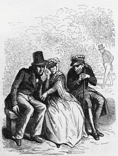 Goriot Baba için illüstrasyon, Honore de Balzac