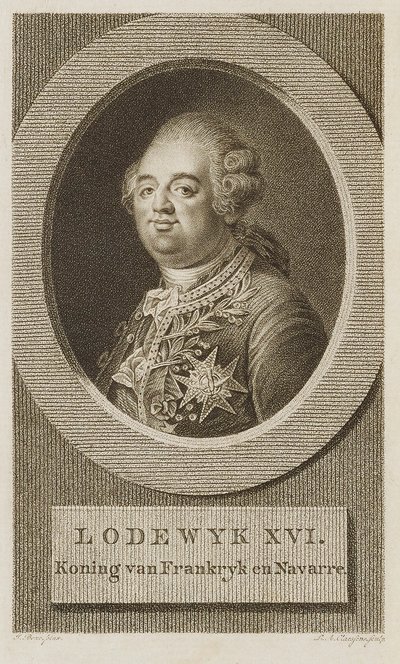 Lodewyk XVI by Lambertus Antonius Claessens
