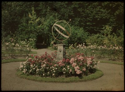 Kersbergen, Zeist evinin bahçesinde güneş saati by Lambertus Hendrik van Berk