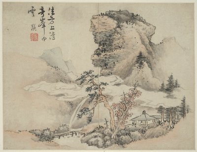 Kadim Ustaların Tarzında Peyzaj: Fang Congyi'den sonra (aktif c. 1340-80) by Lan Ying