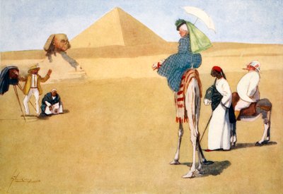 "Piramitlerde Poz Vermek", 1908. by Lance Thackeray