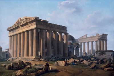 Akropolis, Atina by Lancelot Théodore Turpin de Crissé de Crissé