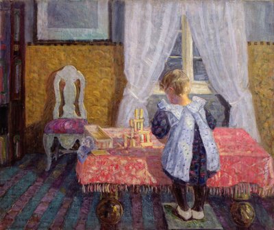 Oturma odasında Ingrid, Skjellerud by Lars Jorde