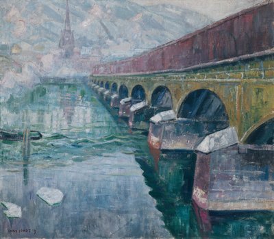 Eski şehir köprüsü, Drammen by Lars Jorde