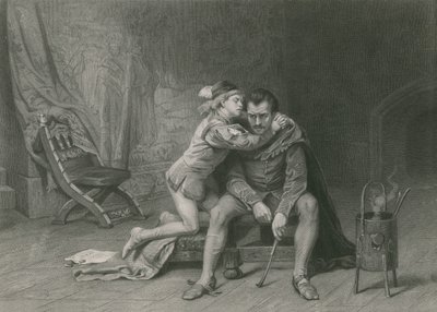 Prens Arthur ve Hubert, Kral John by Laslett John Pott