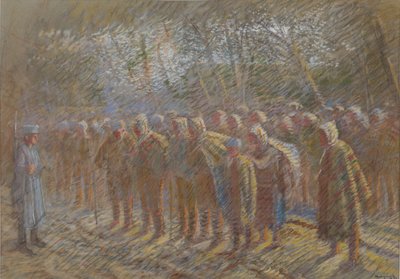 Savaş Esirleri, 1914. by Laszlo Mednyanszky