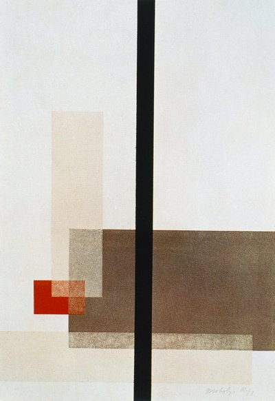 Kompozisyon by Laszlo Moholy Nagy