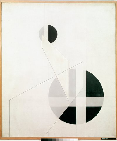 Kompozisyon A XX Tablosu Laszlo Moholy-Nagy tarafından by Laszlo Moholy Nagy