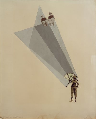 şehir ışıkları by Laszlo Moholy Nagy