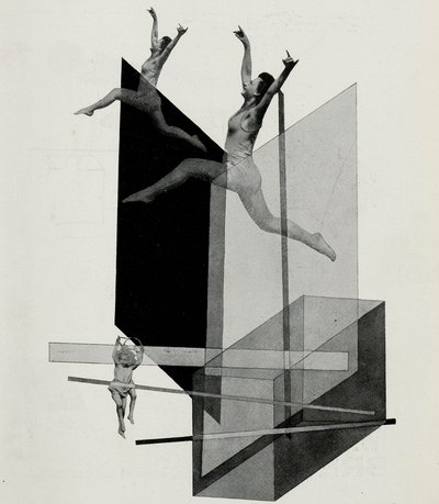 İnsan mekaniği Varieté. Bauhaus Die Bühne im Bauhaus