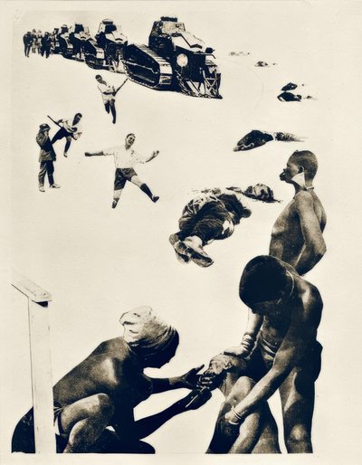 militarizm by Laszlo Moholy Nagy