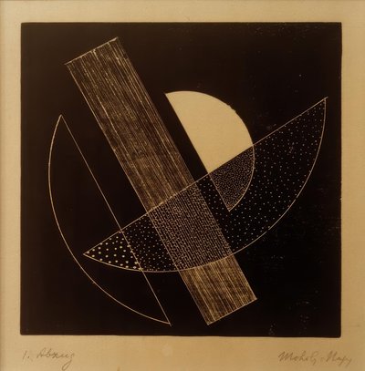 İsimsiz (Yapılandırmacı Kompozisyon) by Laszlo Moholy Nagy