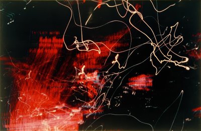 İsimsiz / Trafik (Şehir ışıkları Eastgate Hotel) by Laszlo Moholy Nagy