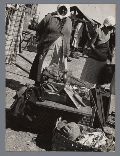 Turku, Finlandiya'da bit pazarı Marktweiß in Åbo (Turku) Finlandiya (nesne üzerindeki başlık) by Laszlo Moholy Nagy