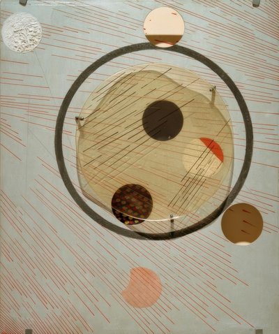 Uzay Modülatör Deneyi, Alüminyum 5 by Laszlo Moholy Nagy
