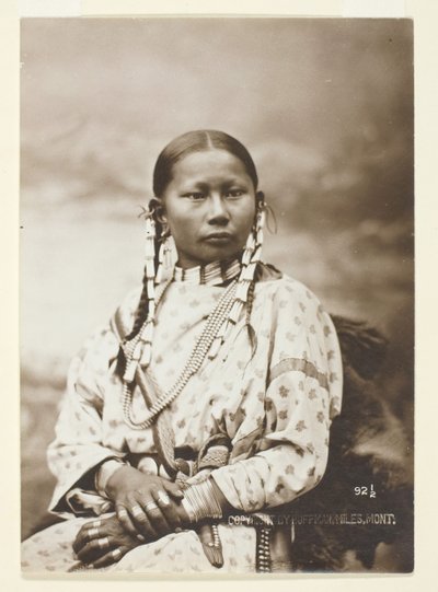 Benekli Geyik yavrusu, Cheyenne gelini, 1879. by Laton Alton Huffman