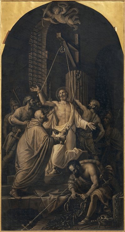 Aziz Apollinaris'in Şehitliği, Lattanzio Querena (1768-1853). by Lattanzio Querena