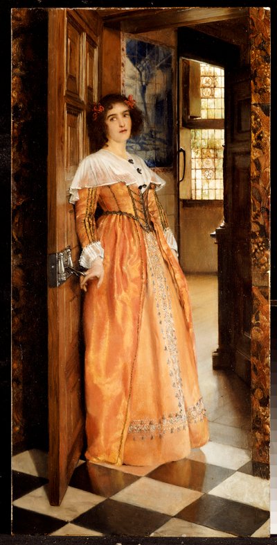 Kapıda, c.1898 by Laura Theresa Alma Tadema