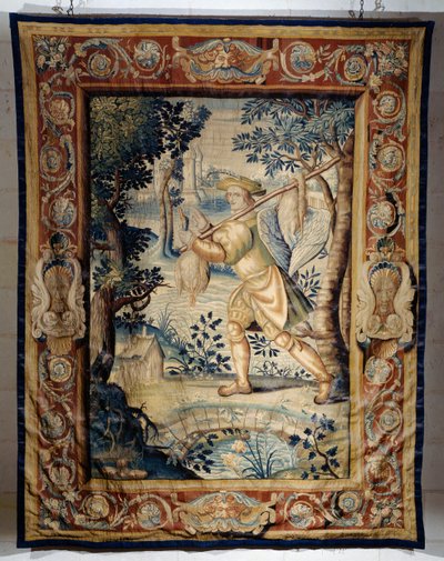 Oyun taşıyıcı, Francis I Hunts serisinden goblen by Laurent Guyot