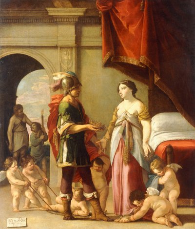 Alexander ve Roxana, 1635 by Laurent de la Hyre