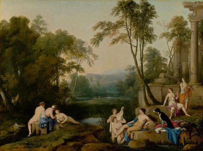 Bir Manzaradaki Diana ve Perileri, 1644 by Laurent de la Hyre