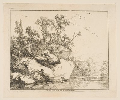 Kapalı Kayalar, 1640. by Laurent de la Hyre