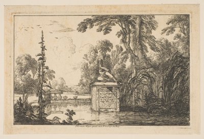Gölet, 1640. by Laurent de la Hyre