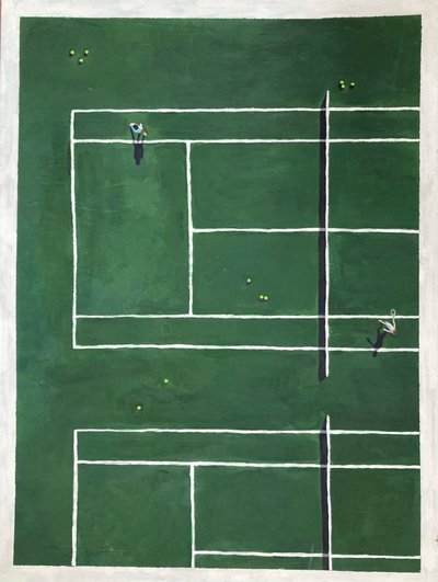 Aşk, 2025 (tuval üzerine akrilik) by Laurie Michaels