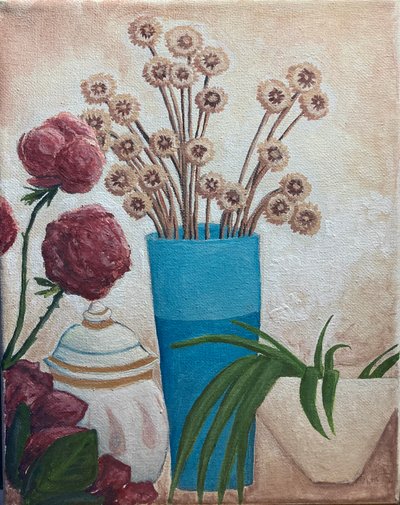 Still Light, c.2019 (tuval üzerine akrilik) by Laurie Michaels