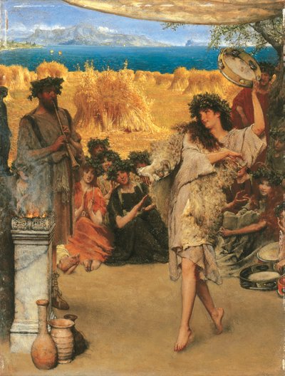Bir Hasat Festivali, 1880 by Lawrence Alma Tadema