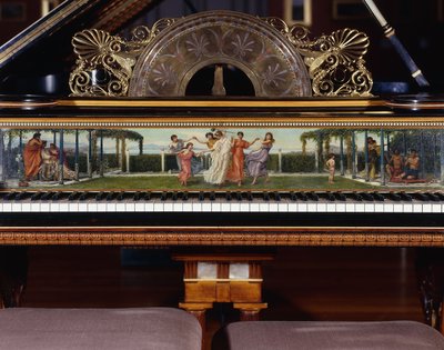 Sir Lawrence Alma-Tadema tarafından tasarlanan, Steinway New York tarafından tasarlanan çok önemli bir piyano. 1887 yılında inşa edilmiştir. by Lawrence Alma Tadema
