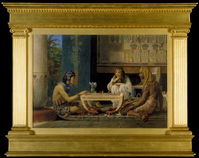 Mısırlı Satranç Oyuncuları, 1865 by Lawrence Alma Tadema
