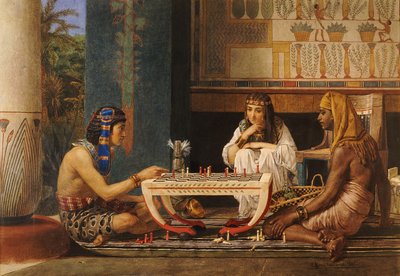 Mısırlı Satranç Oyuncuları, 1868 by Lawrence Alma Tadema